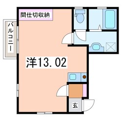 フォレスタ関屋の物件間取画像